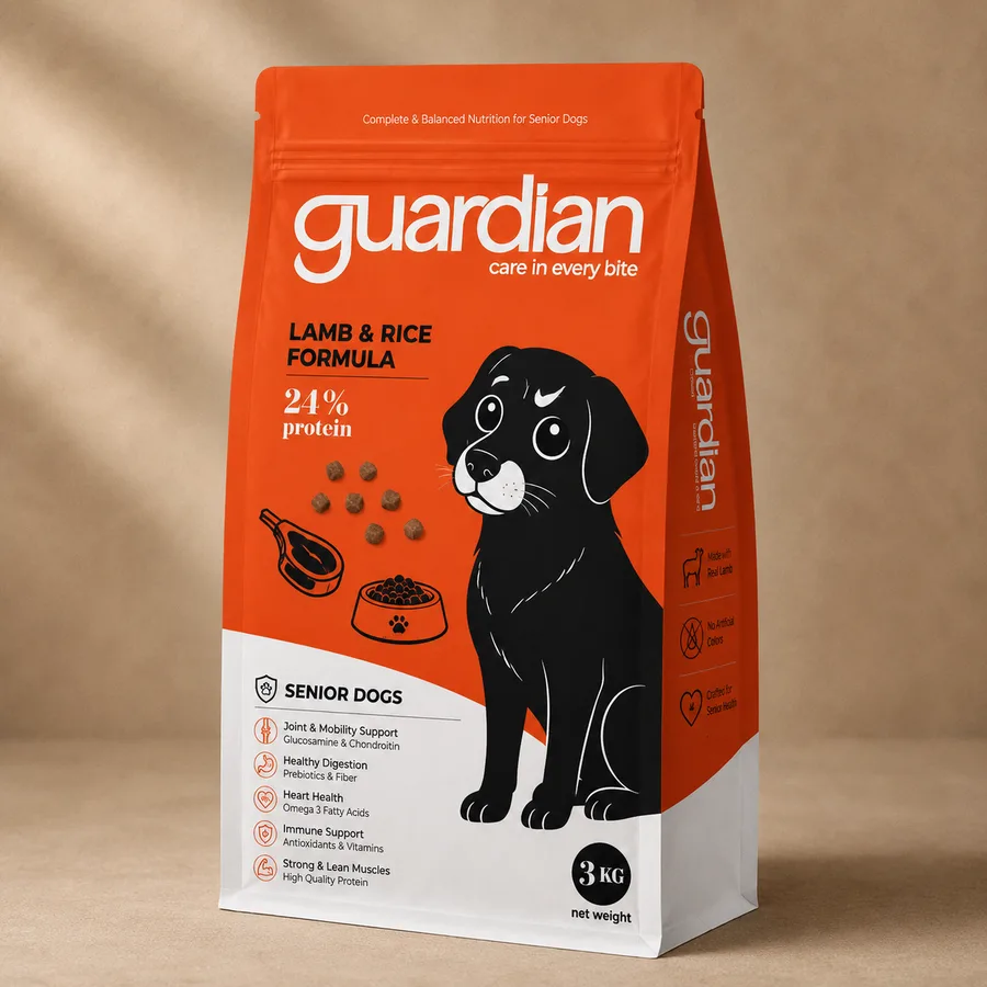 Senior Dog Food — Lamb & Rice